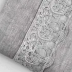 Förvaringsväska för påslakan av linne med Sinergiaspets och knappar - Energis Viadurini