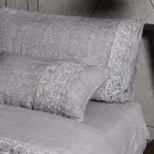 Förvaringsväska för påslakan av linne med Sinergiaspets och knappar - Energis Viadurini