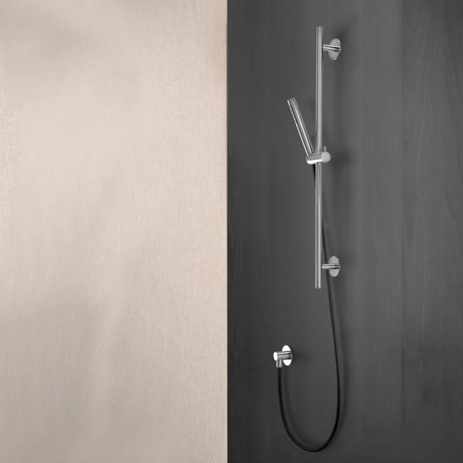 Minimal rostfritt stål AISI 316L vattenkran och uttag - klor Viadurini