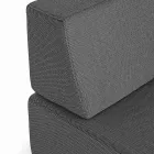 Utomhushörnlounge i modern design i homemotion-tyg - Benito Viadurini