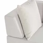 Utomhushörnlounge i modern design i homemotion-tyg - Benito Viadurini