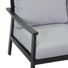 Vardagsrum bestående av 1 soffa, 2 fåtöljer och 1 soffbord - Ticket Viadurini