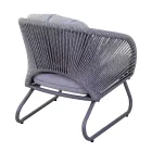 Vardagsrum bestående av 2 fåtöljer med soffbord - Resväska Viadurini