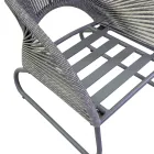 Vardagsrum bestående av 2 fåtöljer med soffbord - Resväska Viadurini