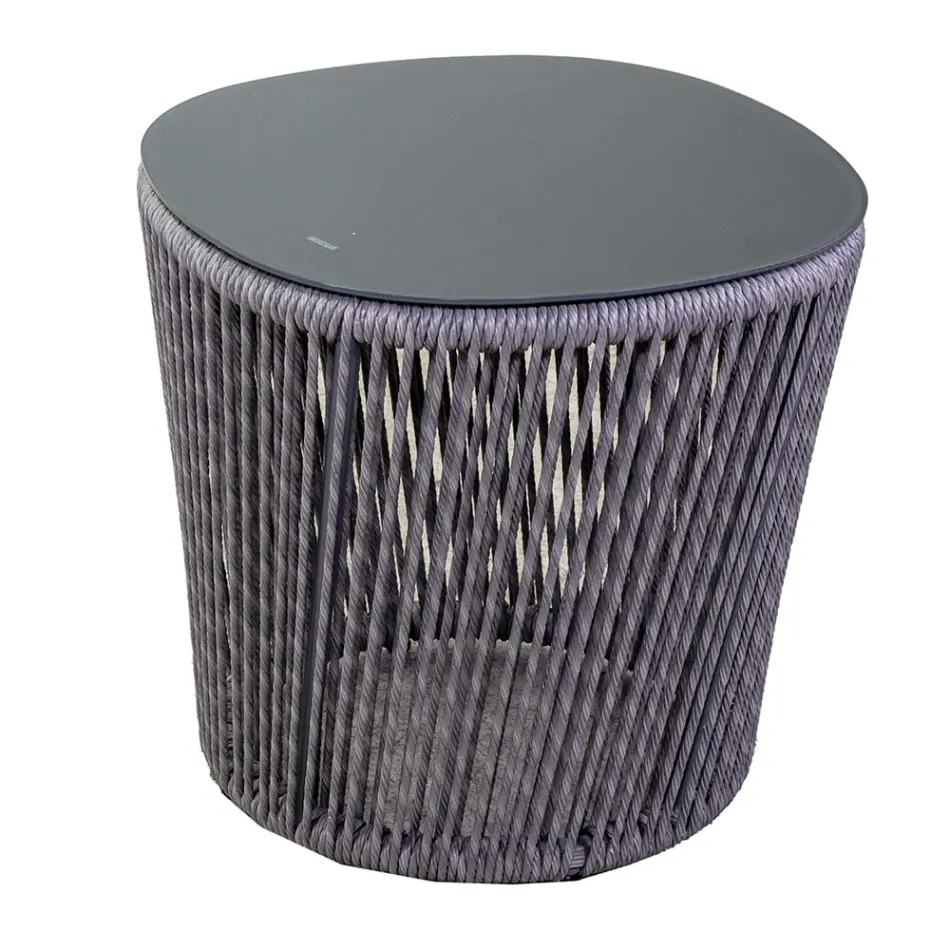 Vardagsrum bestående av 2 fåtöljer med soffbord - Resväska Viadurini