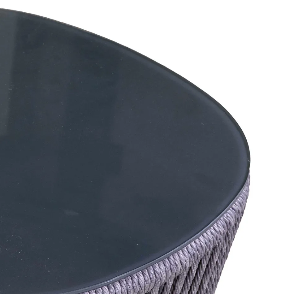 Vardagsrum bestående av 2 fåtöljer med soffbord - Resväska Viadurini