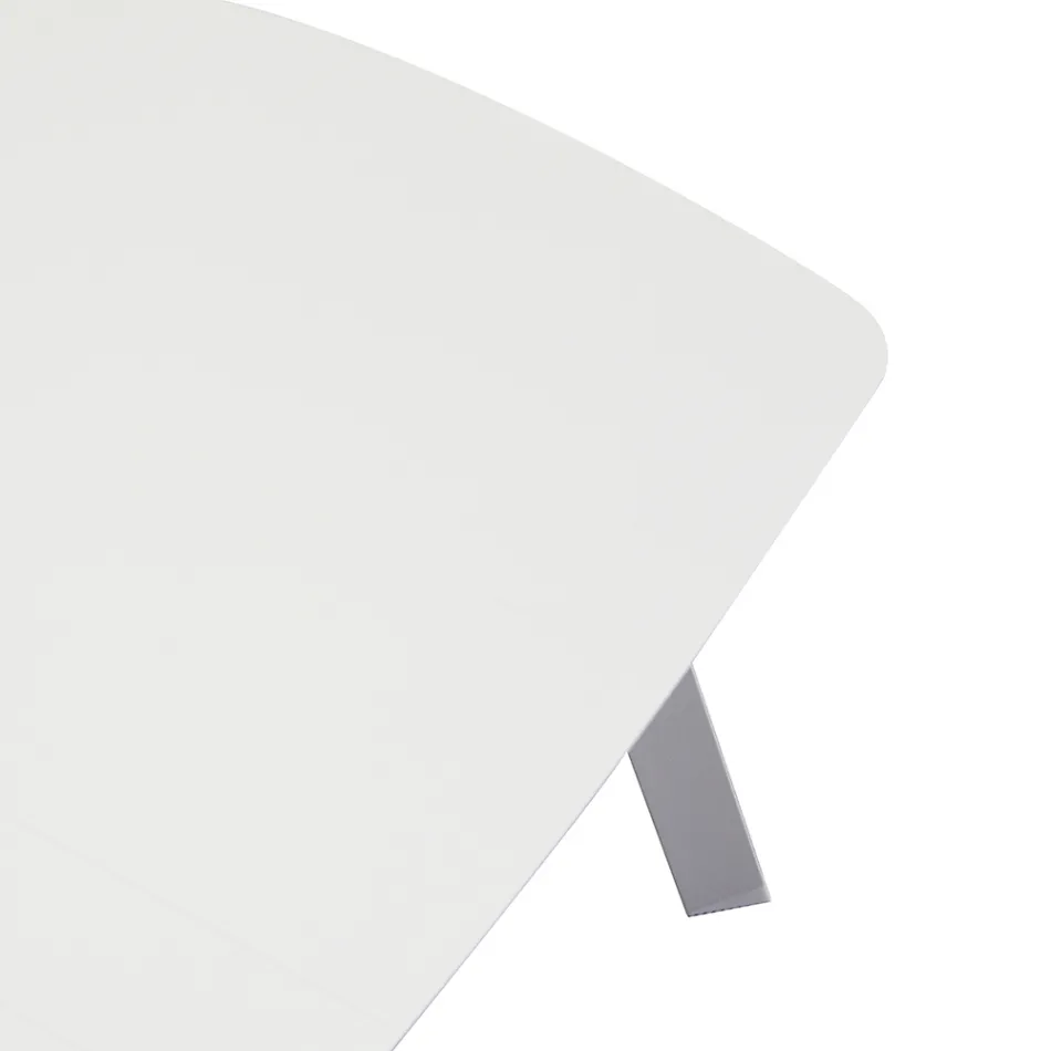 Vardagsrum utomhus bestående av 1 3-sitssoffa, 2 fåtöljer och 1 soffbord - Righello Viadurini