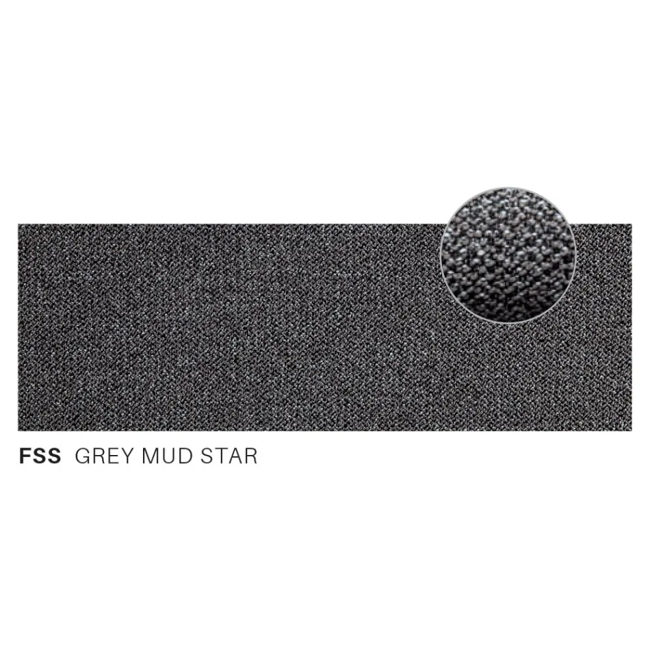 Utevardagsrum med soffa och 2 fåtöljer i tyg Made in Italy - Suki Viadurini