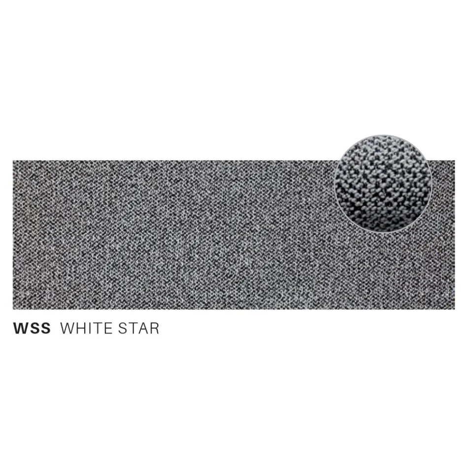 Utevardagsrum med soffa och 2 fåtöljer i tyg Made in Italy - Suki Viadurini