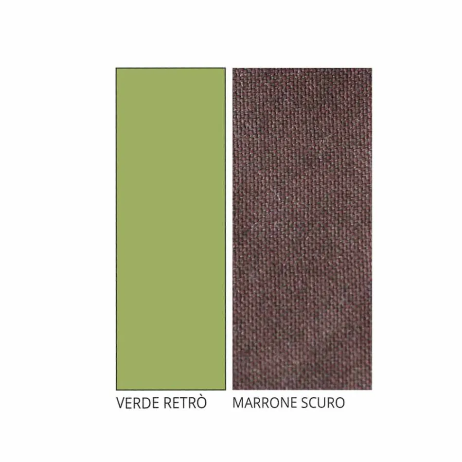 Uteservering med handgjord järnkonstruktion tillverkad i Italien - Melinda Viadurini