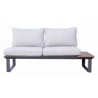 Trädgårdslounge som består av 2 soffor och centralbord - Pippo Viadurini