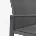 Trädgårdslounge med 1 soffa, 2 fåtöljer och 1 soffbord - Plan Viadurini