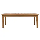 FSC Teak Garden Lounge-grupp med Ecru-kuddar - Caresa Viadurini