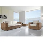 Handvävd Polyrattan Garden Lounge - Yoko Viadurini