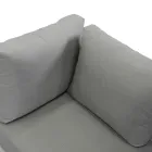 Trädgårdslounge av aluminium - Pastellfärger Viadurini