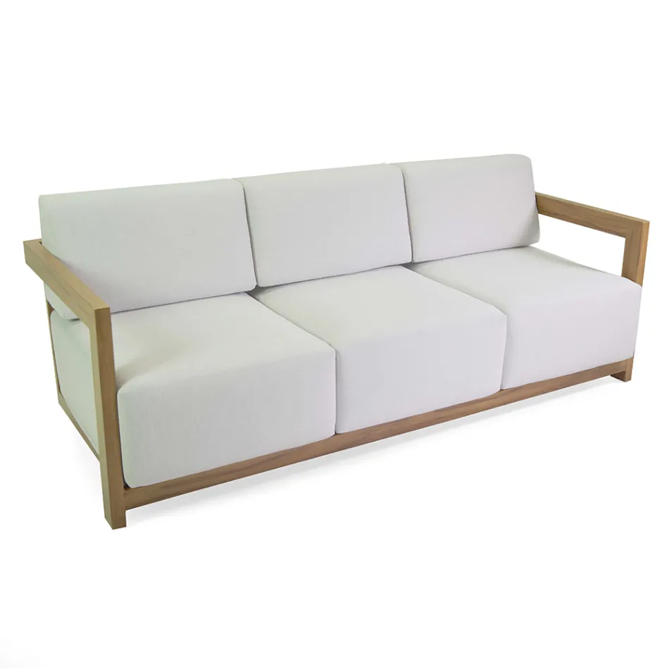 Vardagsrum i aluminium med träeffekt genom termisk överföring - Husbil Viadurini