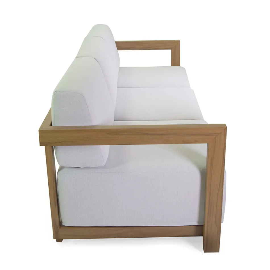 Vardagsrum i aluminium med träeffekt genom termisk överföring - Husbil Viadurini