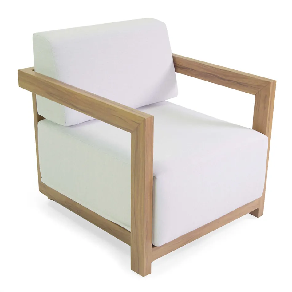 Vardagsrum i aluminium med träeffekt genom termisk överföring - Husbil Viadurini