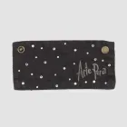 Vit eller svart droppbricka för linne med broderier och kristaller 2 delar - Salvino Viadurini