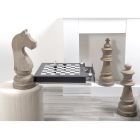 Schackbräde för schack- och designpjäser i plexiglas tillverkat i Italien - schack Viadurini