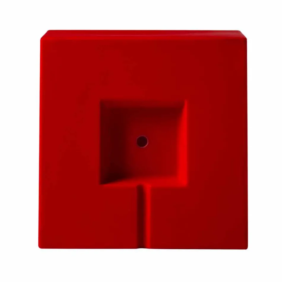 Cube-färgad hyllan Slide Open Cube modern design gjord i Italien Viadurini