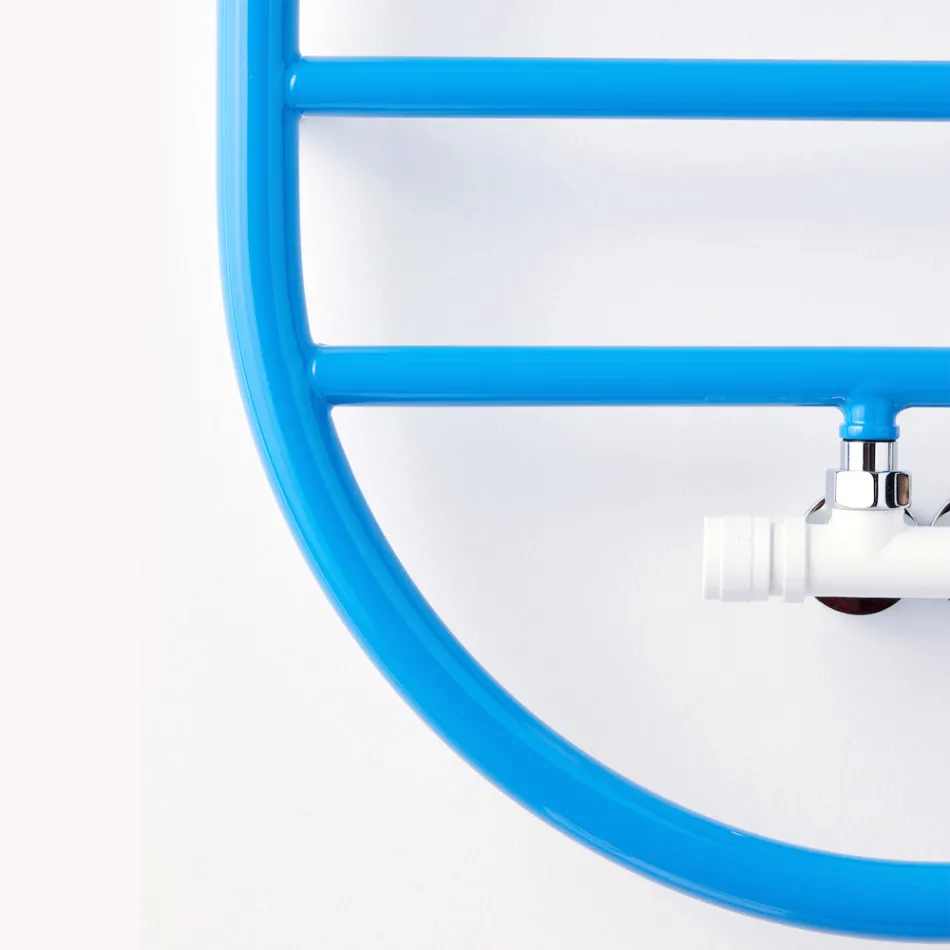 Design handdukstorkare "All Round Bubble" i stål Tillverkad i Italien - Smidig Viadurini