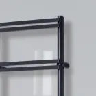 Elektrisk handdukstork med vertikala samlare Made in Italy - Ginger Viadurini