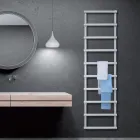 Elektrisk handdukstork med cirkulära element Made in Italy - Strawberry Viadurini