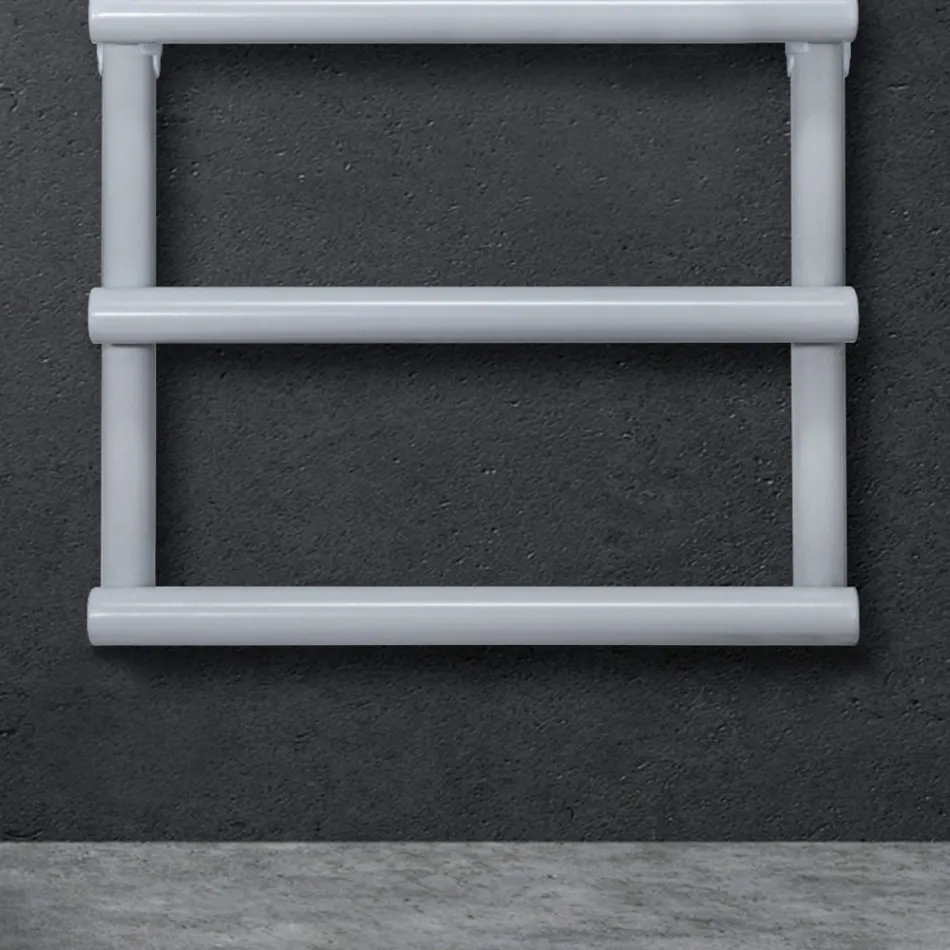 Elektrisk handdukstork med cirkulära element Made in Italy - Strawberry Viadurini