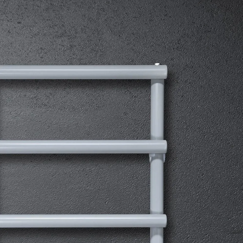 Elektrisk handdukstork med cirkulära element Made in Italy - Strawberry Viadurini