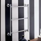 Eluppvärmd krom modern design av Gaia Scirocco H Viadurini