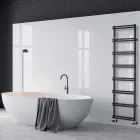 Hydraulisk handdukstork med vertikala samlare Made in Italy - Ginger Viadurini