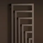 Hydraulisk handdukstork i stål med modern design tillverkad i Italien - Potentia Viadurini