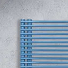 Handdukstork i kolstål med blandat system - jordnötter Viadurini