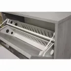 Sitover tvåradiga rampljuset i melamin Cleaf cement Senis Viadurini