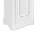 Skoskåp med 1 låda och 2 trädörrar Made in Italy - Lasa Viadurini