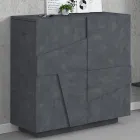 Skoskåp inomhus med 2 melamindörrar Tillverkat i Italien - Naditza Viadurini