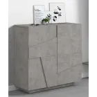 Skoskåp inomhus med 2 melamindörrar Tillverkat i Italien - Naditza Viadurini