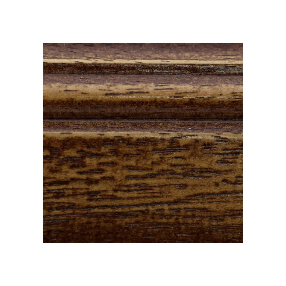 Skrivbord med 3 lådor i Bassano Wood France Made in Italy - Adon Viadurini