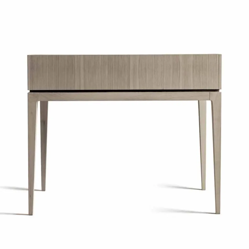 Skrivande av modern design i valnöt, L 105 x W 65 cm, Acario Viadurini