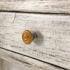 Handgjord skrivbord i massivt trä med 4 lådor tillverkade i Italien - Amela Viadurini