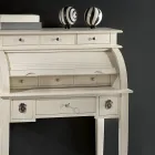 Skrivbord med 6 externa lådor, 3 invändiga lådor och 1 fack tillverkat i Italien - Marte Viadurini