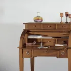 Skrivbord med 6 externa lådor, 3 invändiga lådor och 1 fack tillverkat i Italien - Marte Viadurini