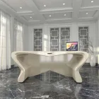 Modernt designbord tillverkat i Italien, Popoli Viadurini