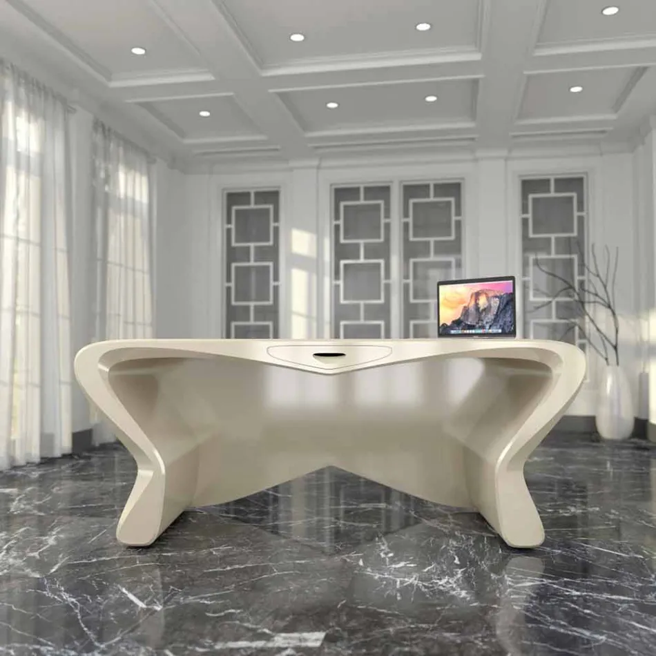 Modernt designbord tillverkat i Italien, Popoli Viadurini