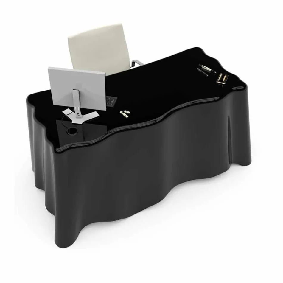 Modernt design skrivbord Tyg, tillverkat i Italien Viadurini