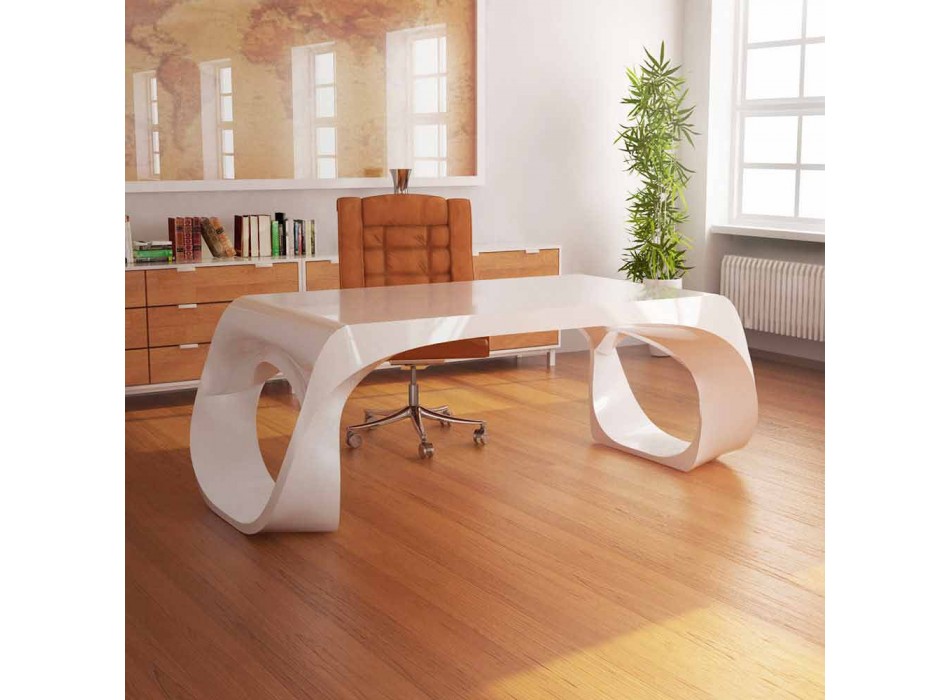 Modernt design kontorsbord tillverkat i Italien, Terenzo Viadurini