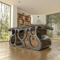Modernt design skrivbord producerat i Italien, Mirto