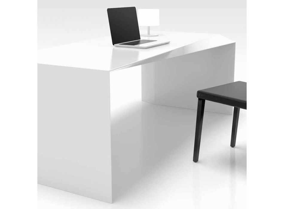 Modernt design kontorsbord tillverkat i Italien, Mistretta Viadurini
