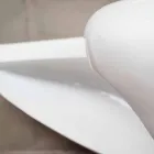 Modernt design skrivbord Boomerang gjord i Italien Viadurini